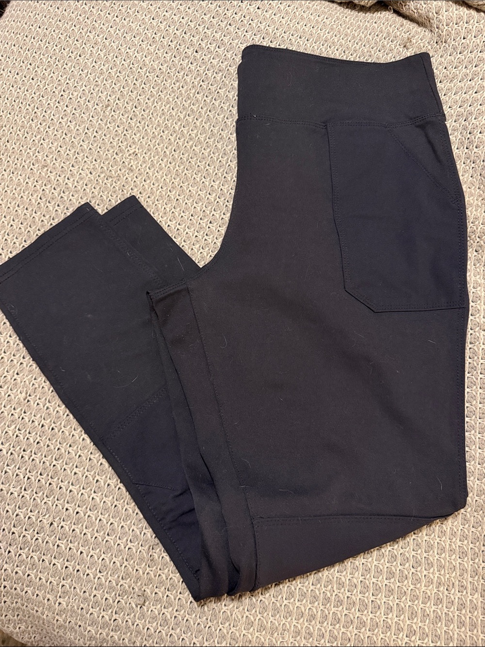 Black womens Stretch Performance Pants